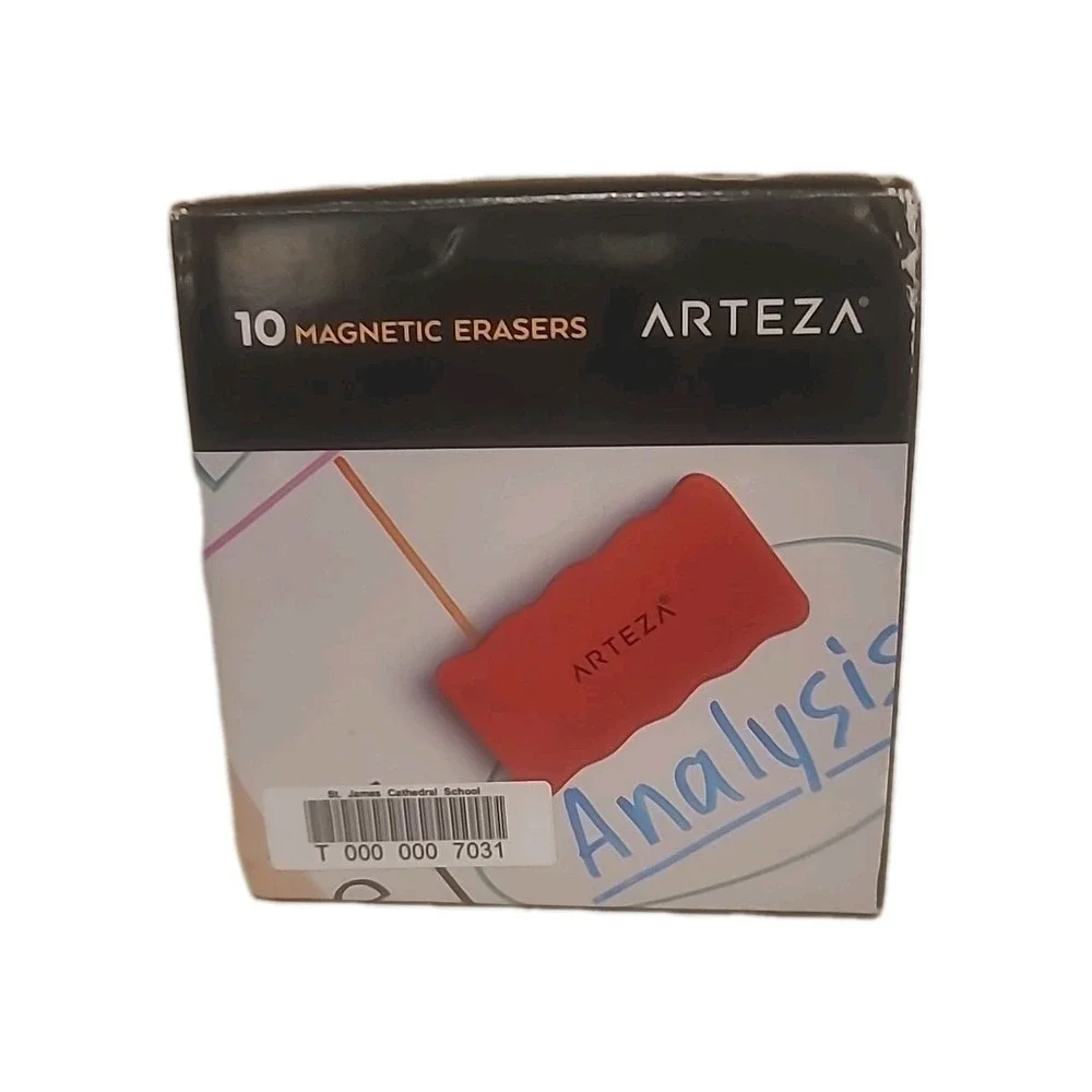 Arteza Magnetic‎ Board Erasers - Set of 10